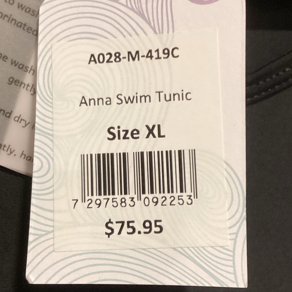 NWT ModLi Women’s Swim Tunic with Sun Protection, Size XL - Picture 3 of 9